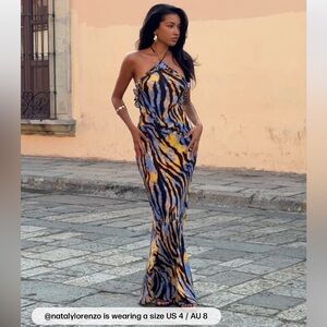 Princess Polly Virgina Beach Maxi Halter Dress